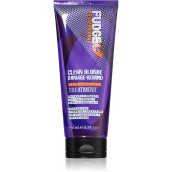 Fudge Clean Blonde Damage Rewind Conditioner balsam de par violet - imagine 2